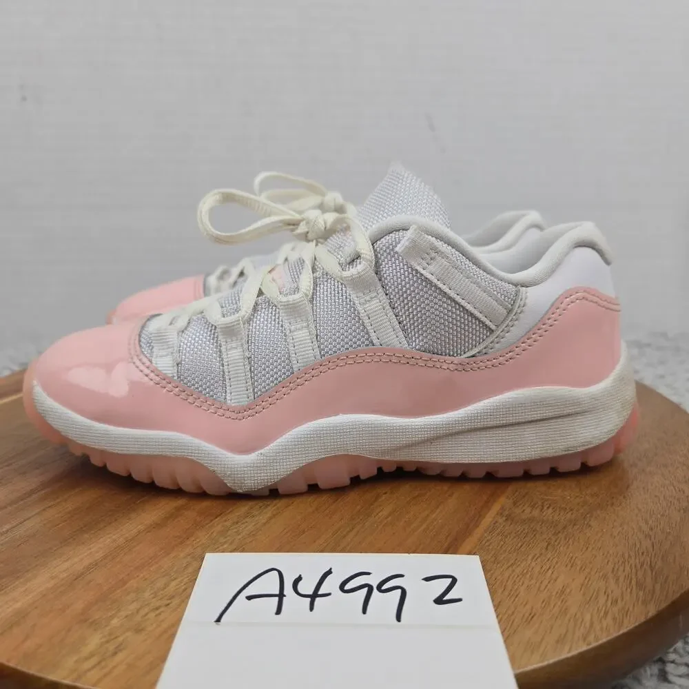 Jordan 11 Retro Low PS PreSchool Kids 2y Legend Pink White Daily Casual Sneaker